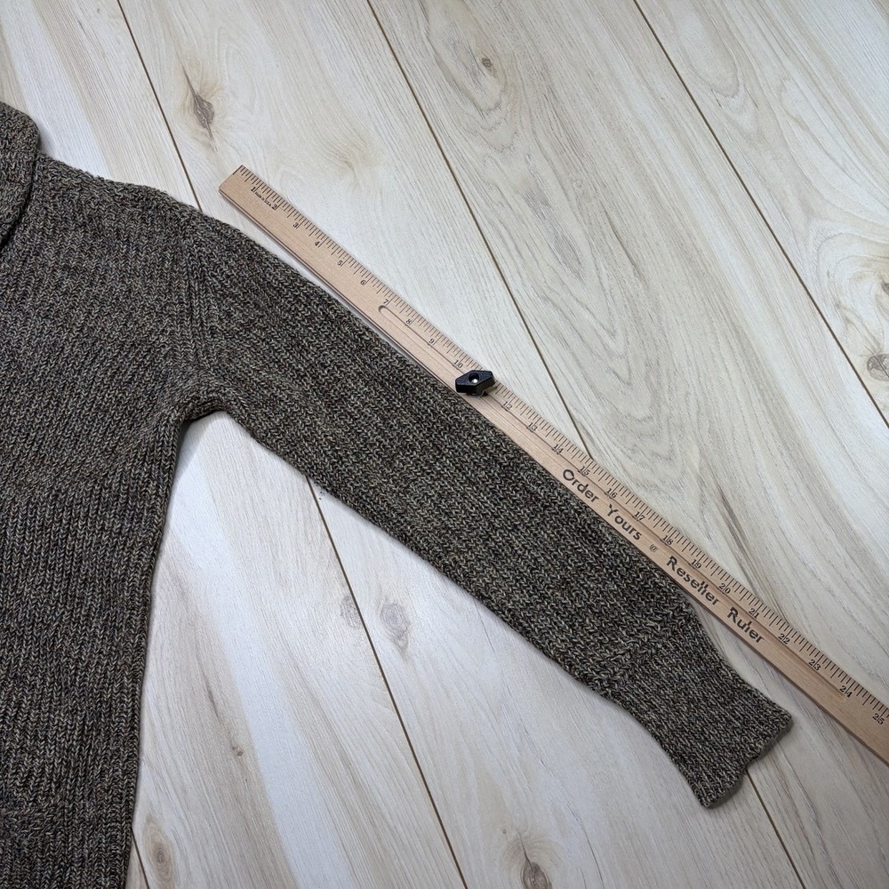 POLO RALPH LAUREN LINEN COTTON SHAWL COLLAR CARDIGAN KNIT SWEATER SZ SMALL - Picture 5 of 8